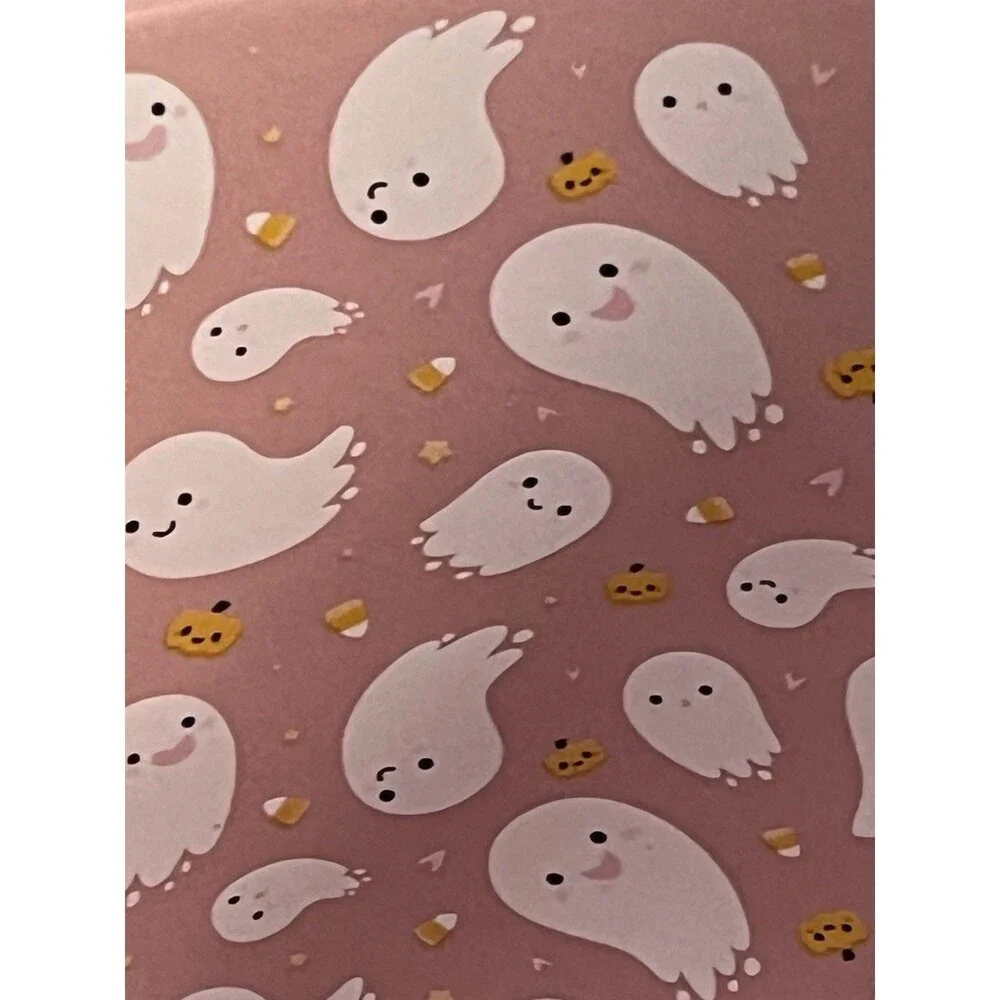 Better Living HEY BOO Cute Ghosts Pink Halloween Large Mug Ghosts Inside